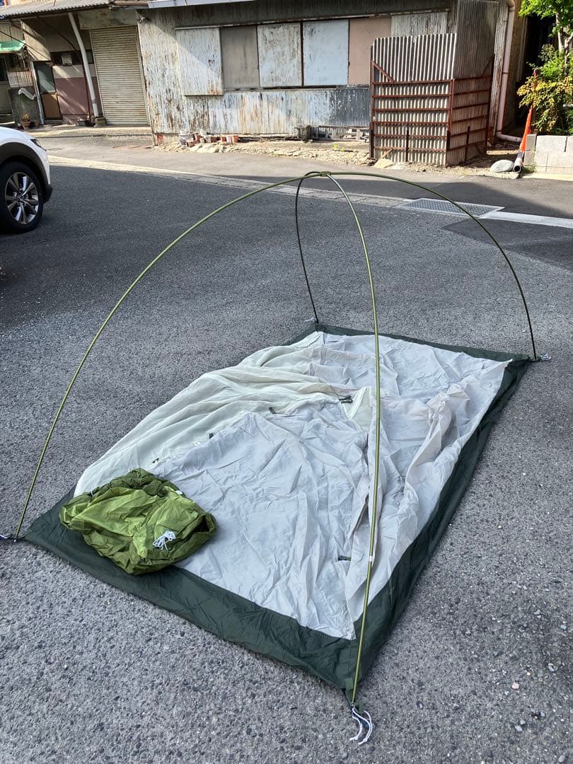 モンベル　クロノスドーム2 グランシート付き