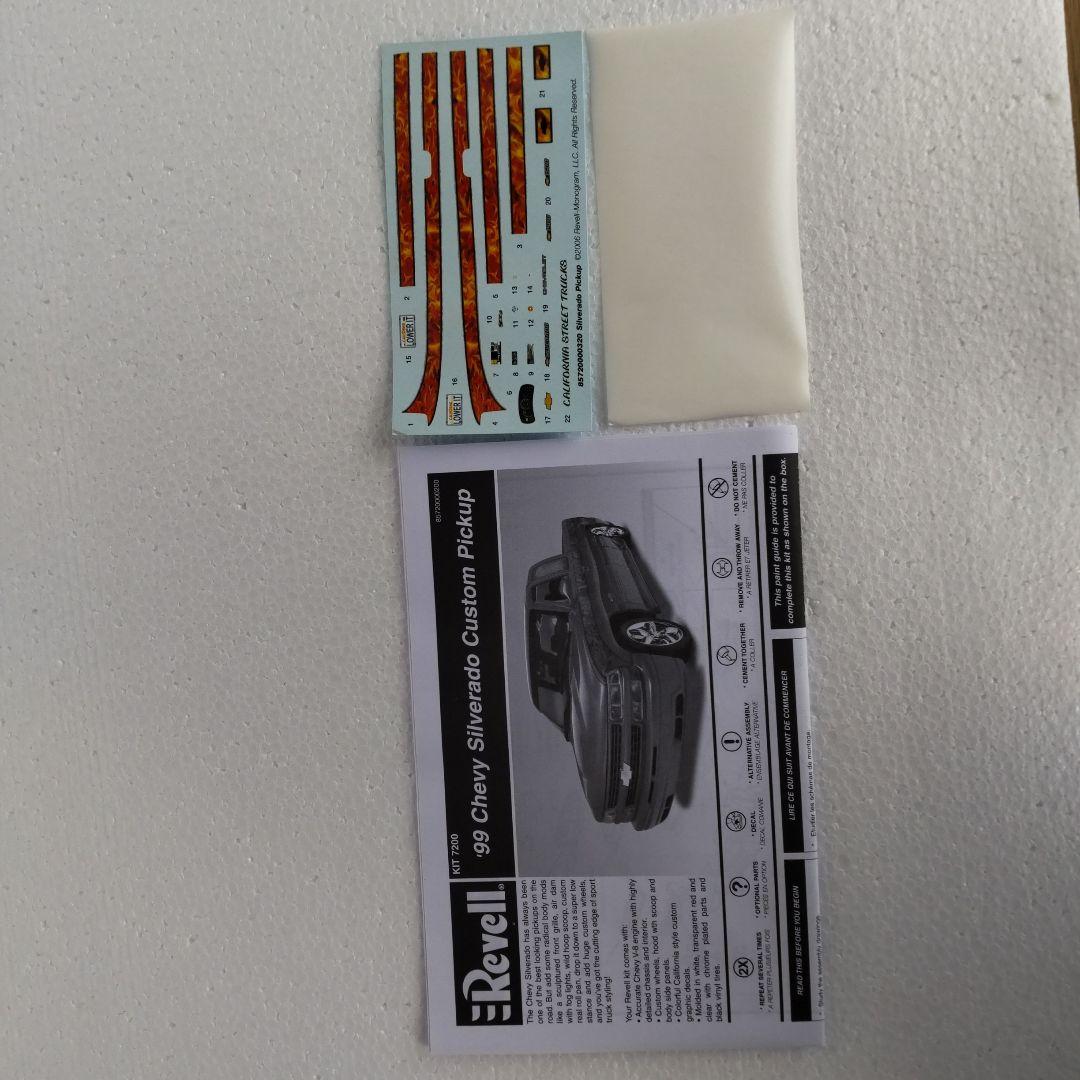 ホビー・楽器・アート 1/25 99 Chevy SiIverado Custom Pickup