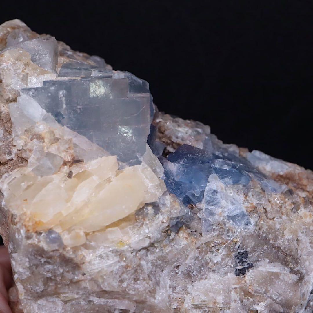 フローライト 蛍石 ガレナ ニューメキシコ 方鉛鉱 原石955.7g FL422