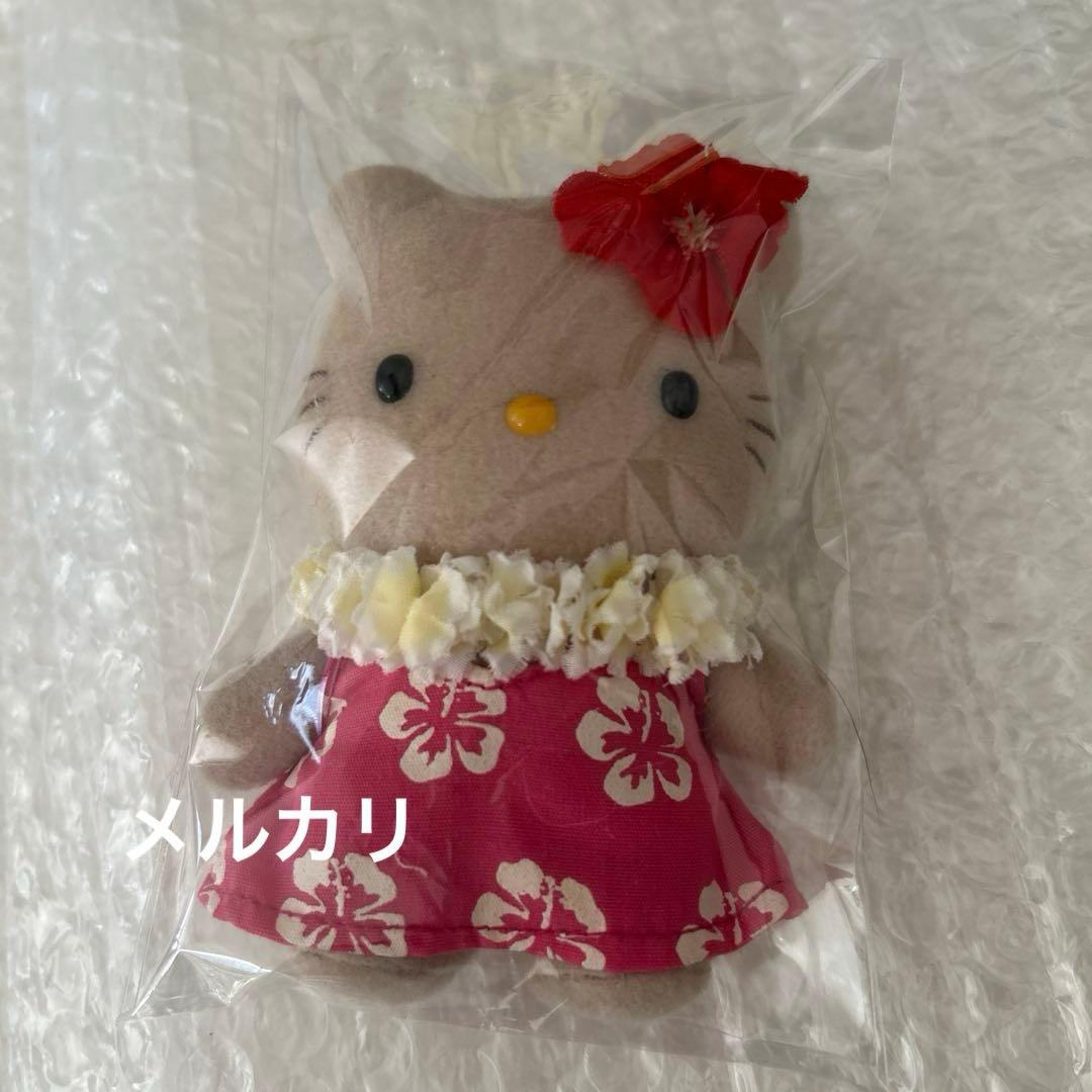 キティ　日焼け　ハワイ　マスコット　マグネット