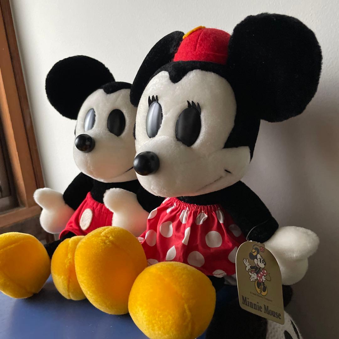 ♡ラブリー【ミッキー&ミニー】 ⭐︎ぬいぐるみ⭐︎レトロ