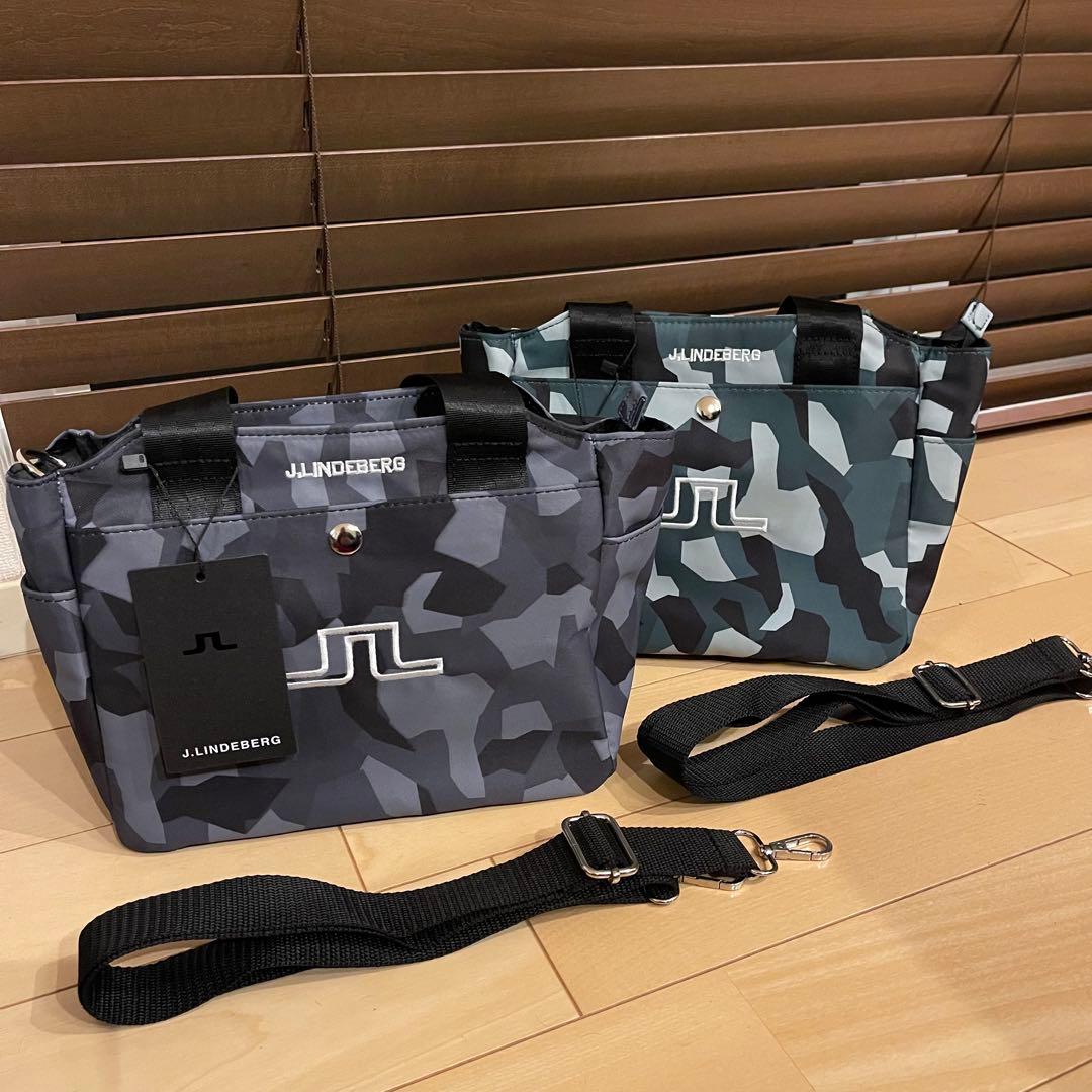 J.LINDEBERG ジェイリンドバーグ ゴルフ カートバッグ 2WAYグレー