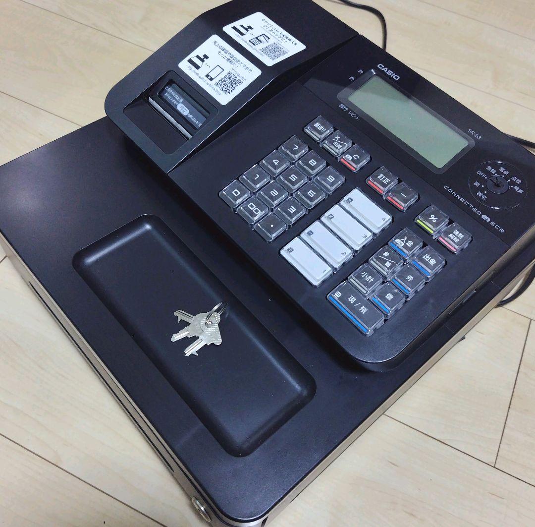 CASIO SR-G3-BK　鍵　付属品あり　動作確認済　美品　インボイス対応
