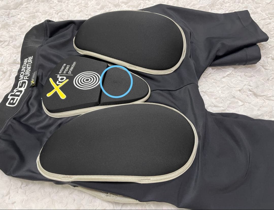 エビス スノーボード ヒッププロテクター スリムプロテクトXRD Sサイズ