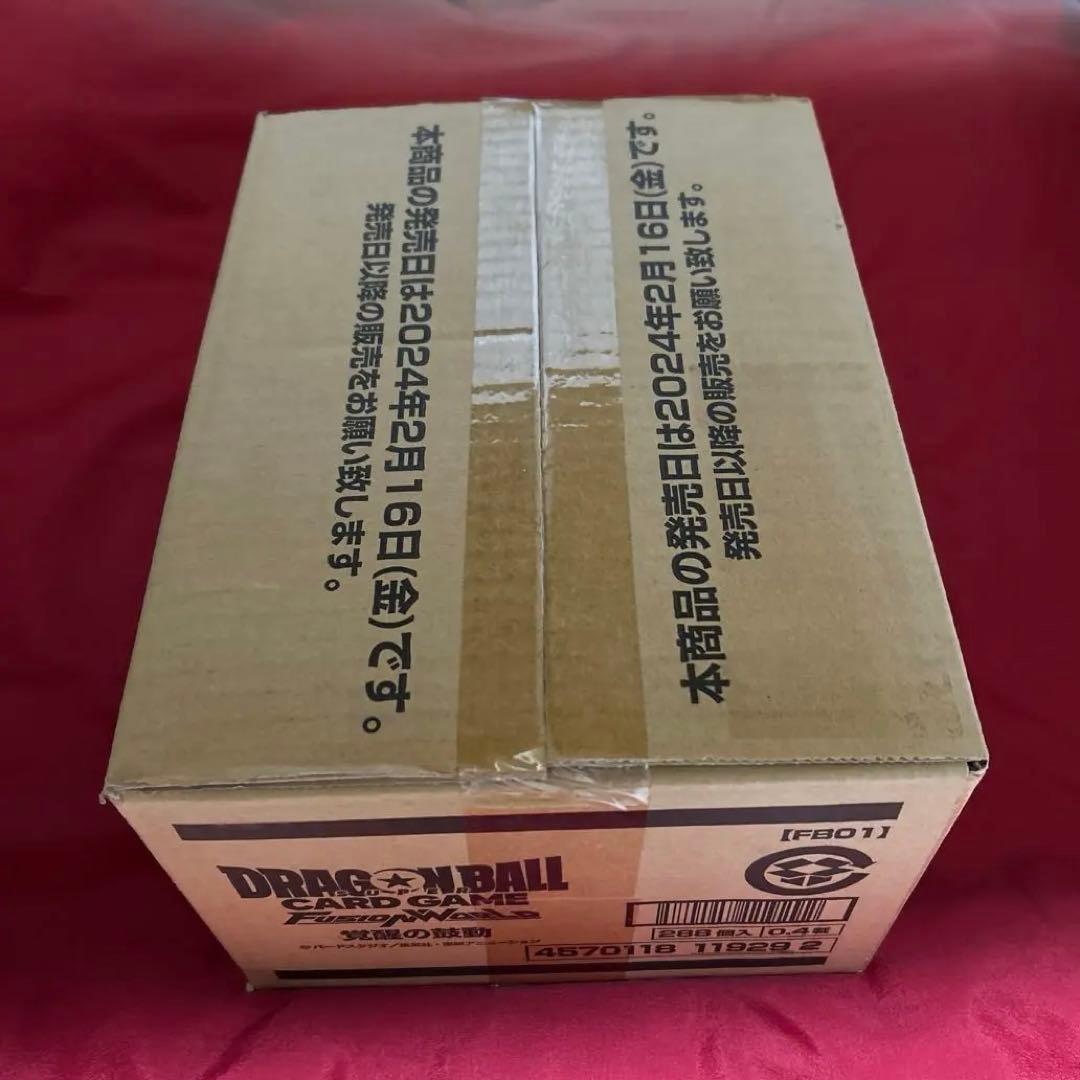 ドラゴンボールカードゲーム　フュージョンワールド　覚醒の鼓動　1カートン
