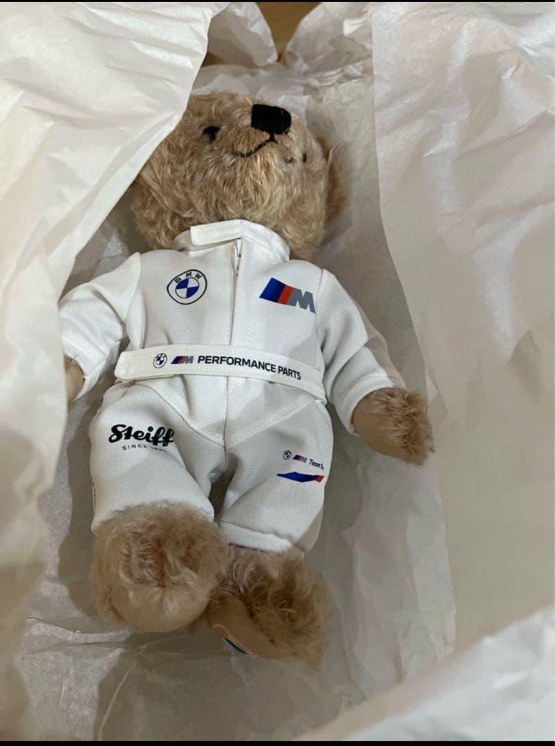 値下げ【新品】  x Steiff レーシング テディベア（限定品）