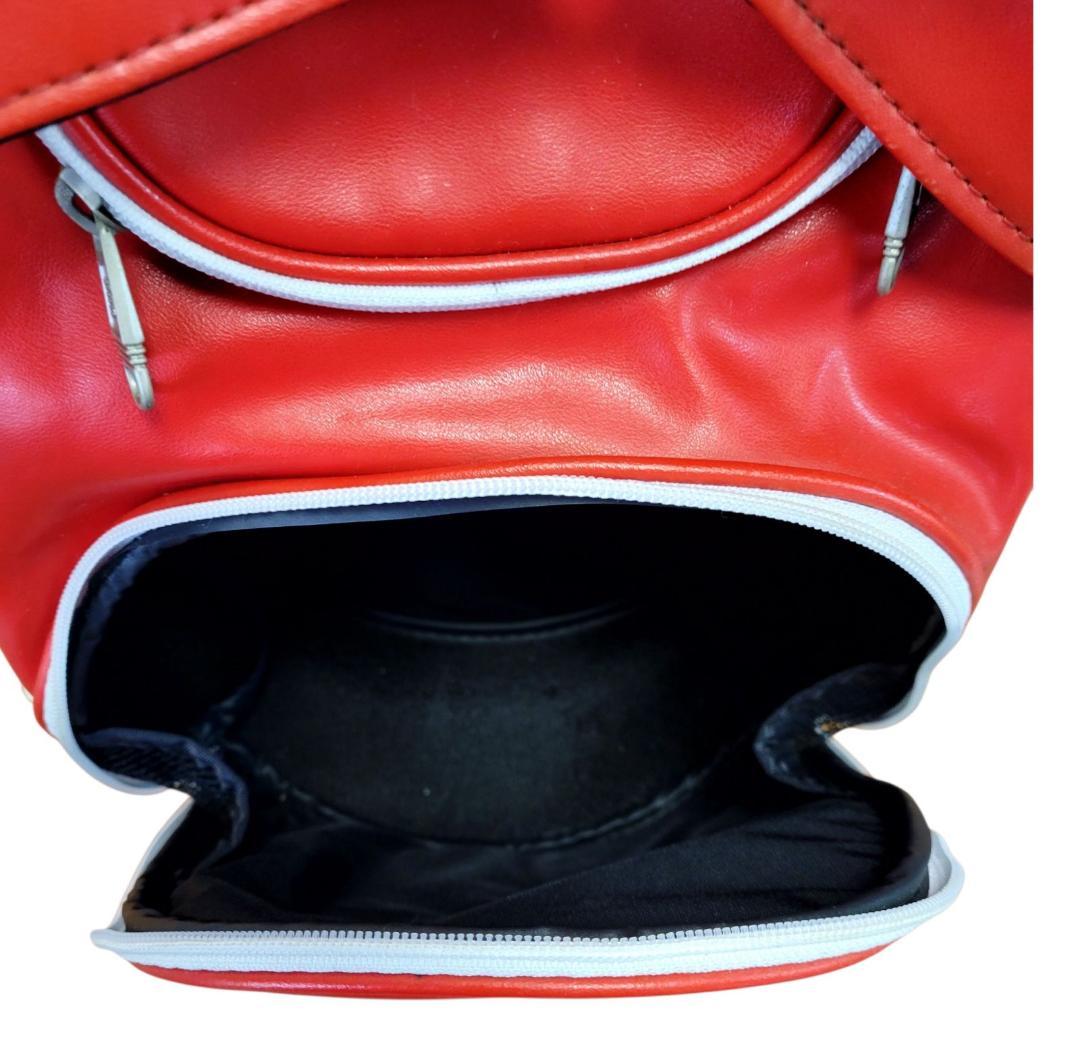 【極希少】one putt キャディーバッグ プロモデル 革 ゴルフバッグ