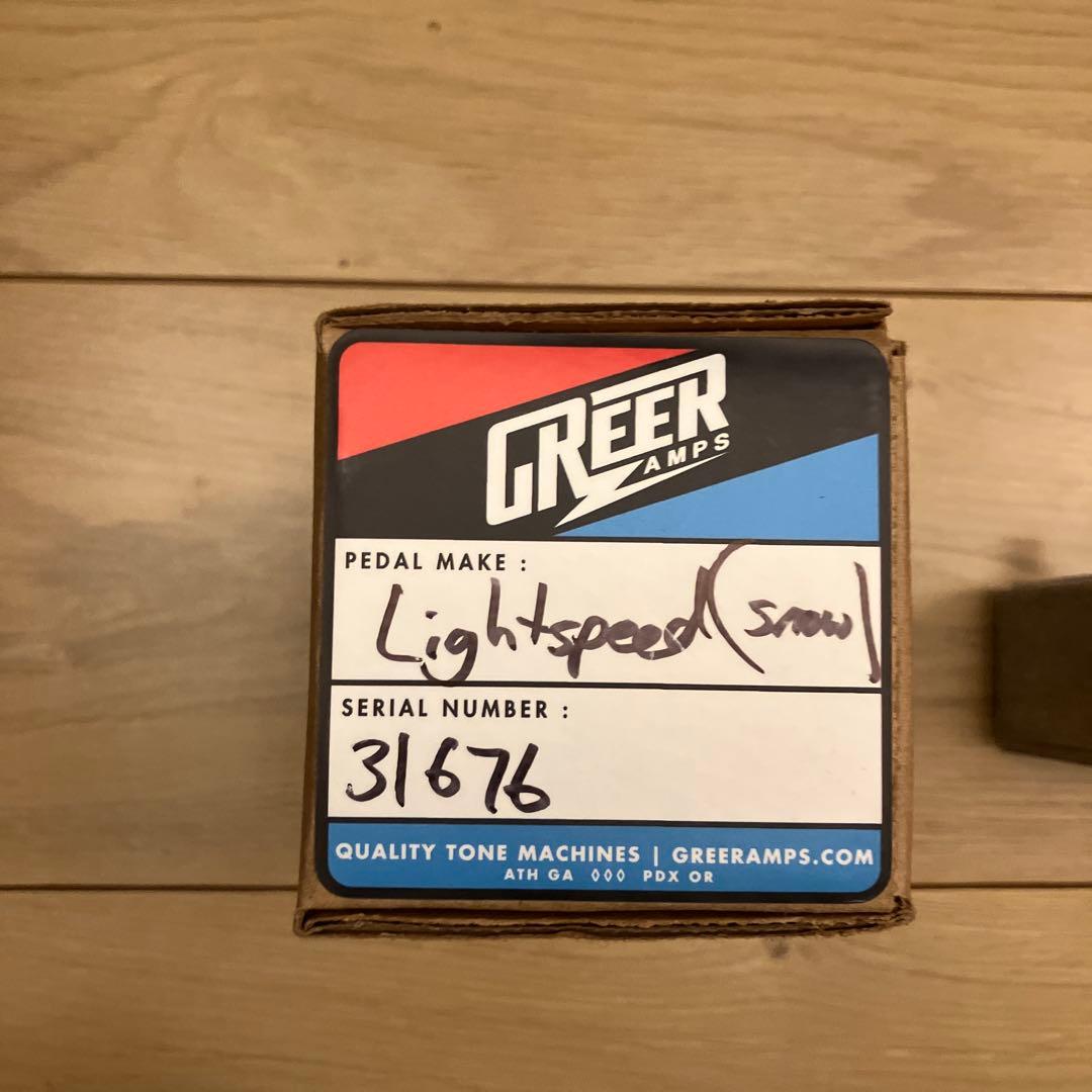 ギター GREER AMPS LIGHTSPEED