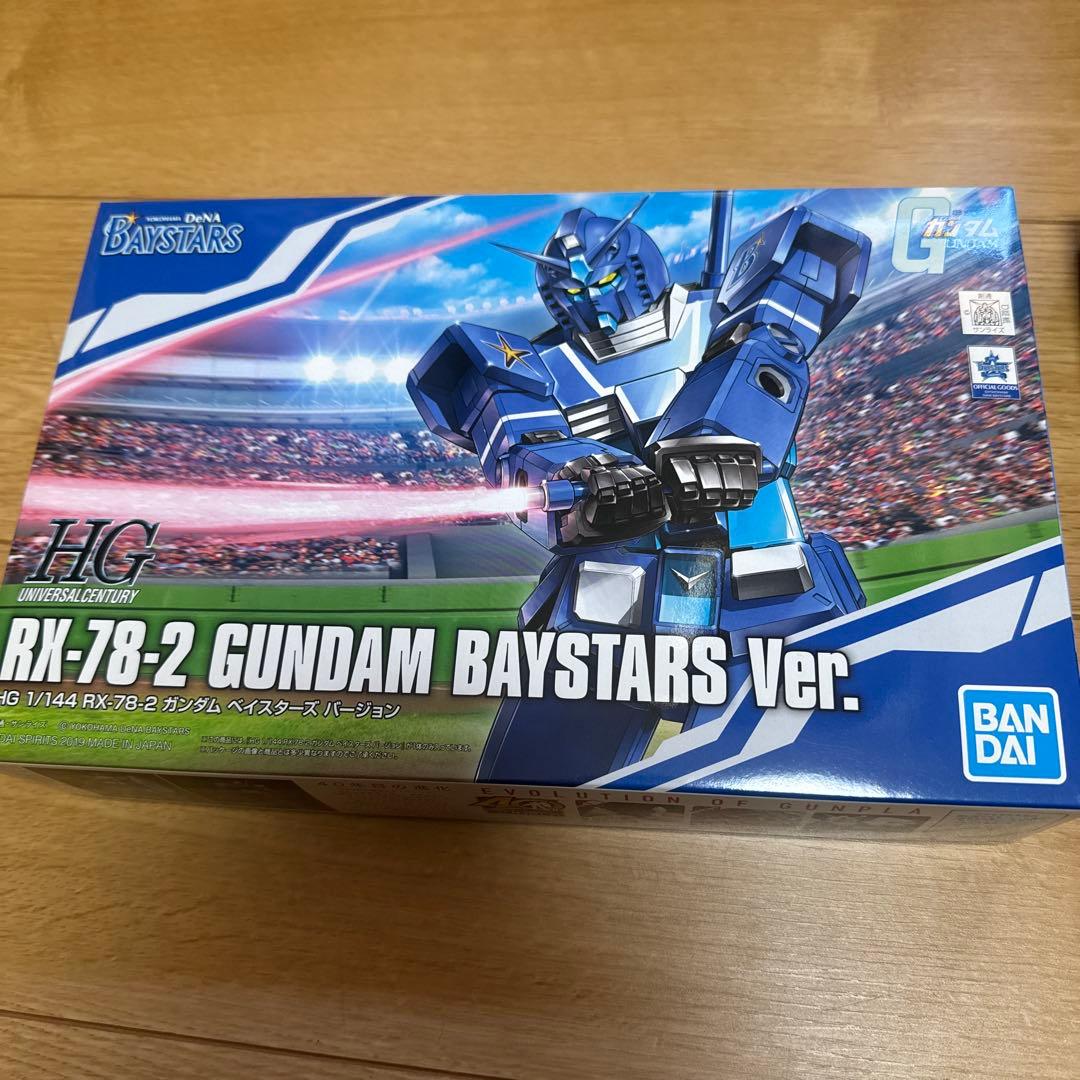 新品未使用品ガンプラプロ野球横浜ベイスターズHG 1ガンダムサグⅡ セット販売