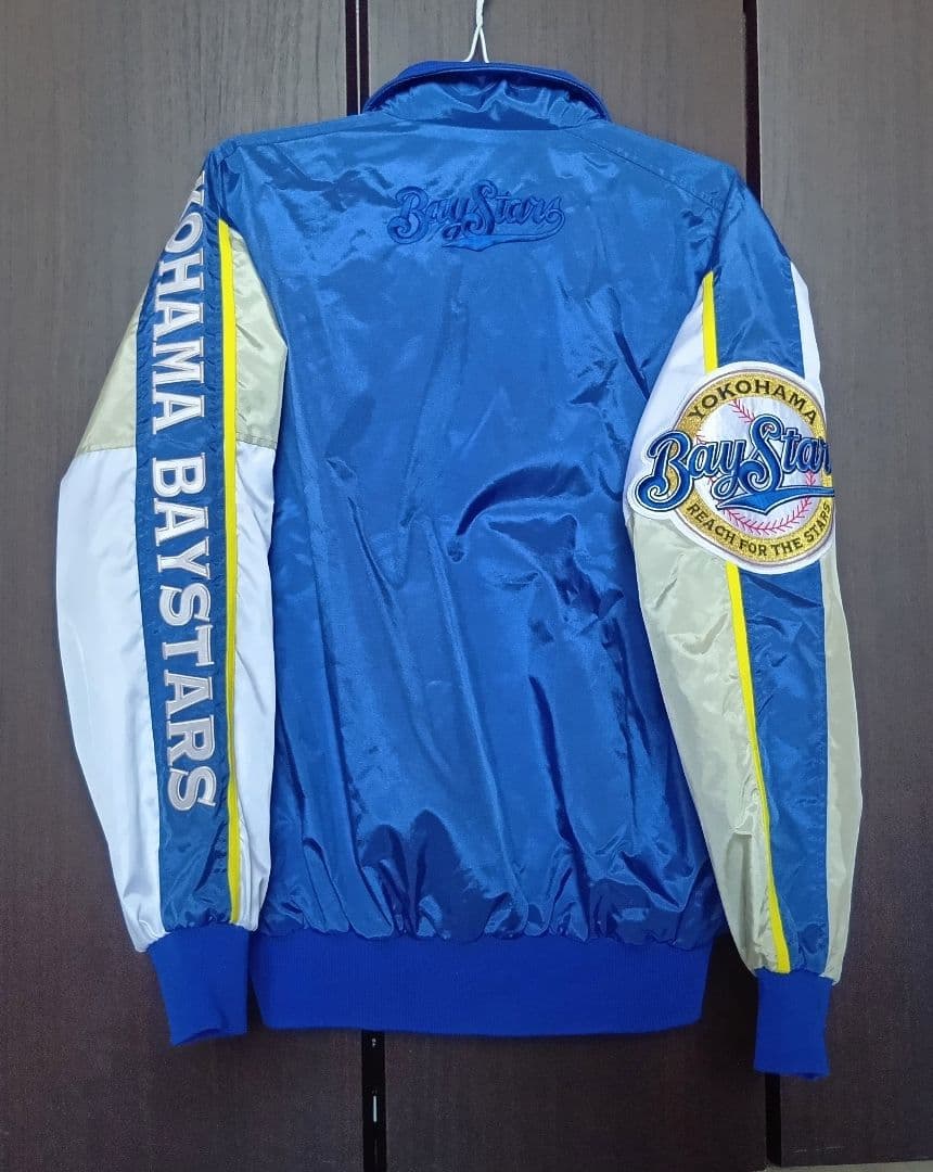 【プロモデル】横浜　ベイスターズ　グランドコート　サンアップ　デサント　M