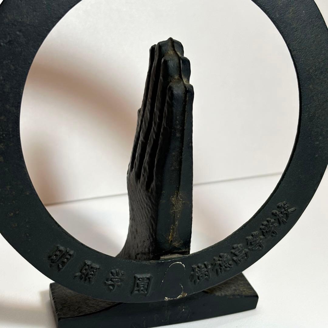 祈りの手と輪 プレイハンド ミッドセンチュリー japan vintage