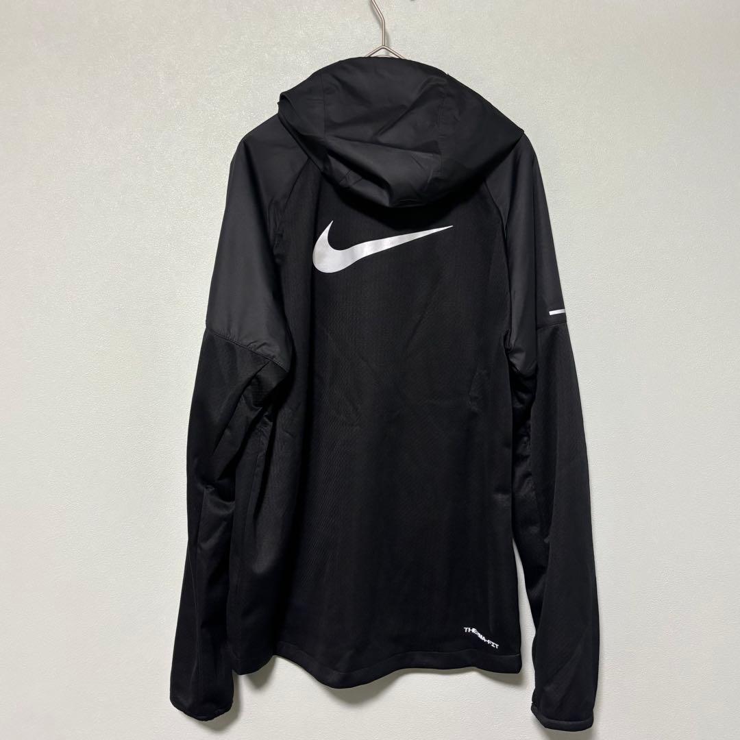 2XL 新品 ナイキ ランニングジャケット 防寒 サーマ ウィンドブレーカ