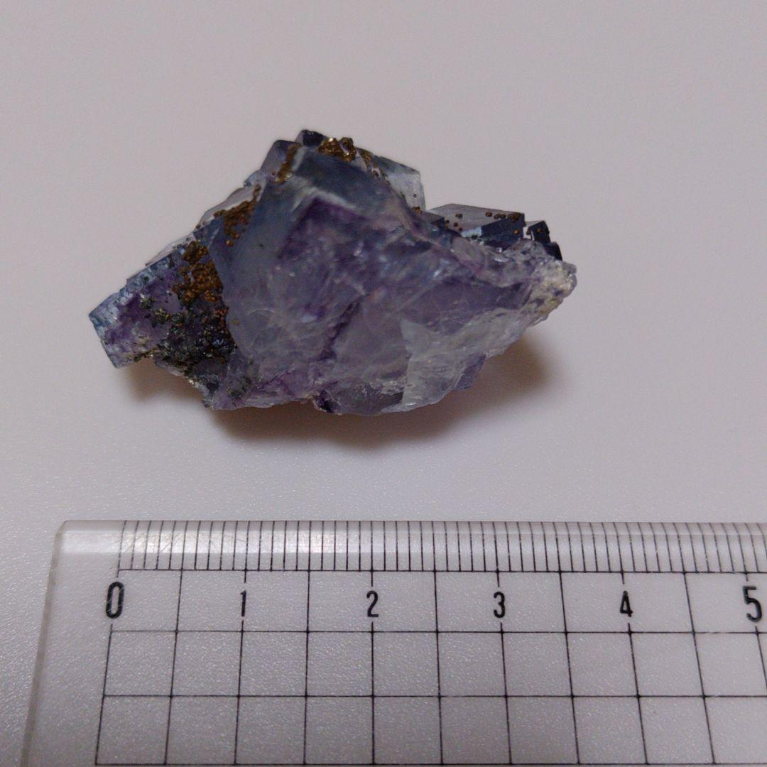 中国 ヤオガンシャン フローライト 蛍石 原石 鉱物 標本