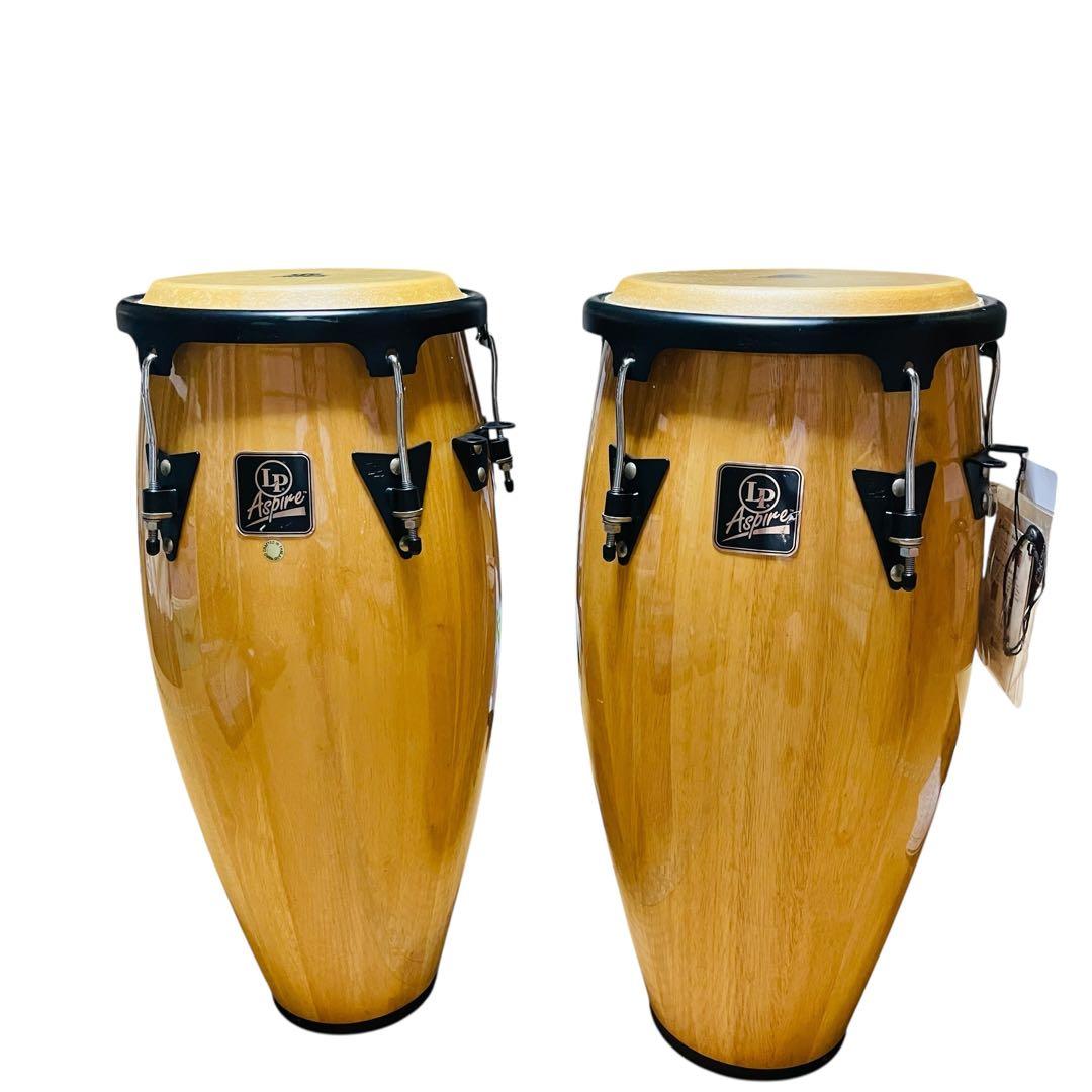 LP Aspire コンガ 2本セット　10&11インチ　純正レンチ付き