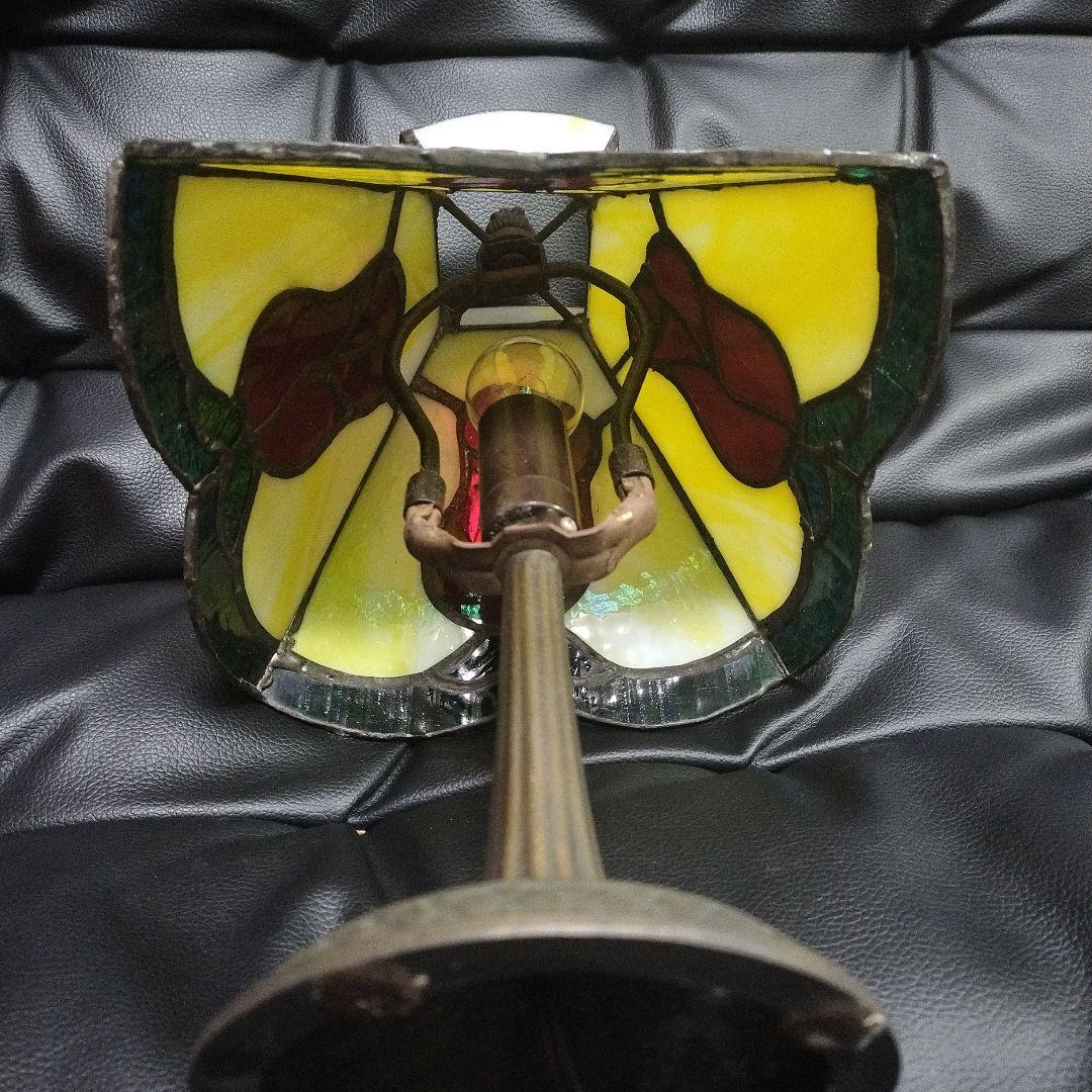 アンティーク ステンドグラス ランプ レトロ