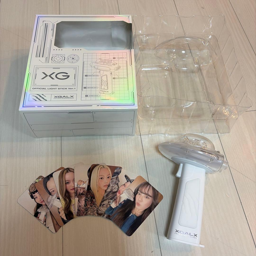 即発送 XG OFFICIAL LIGHT STICK ペンライト トレカセット