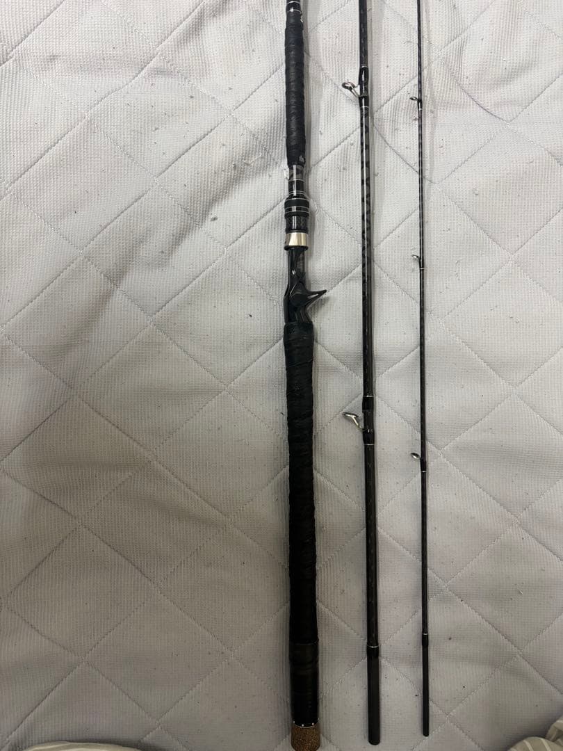 自作ベイトシーバスロッド　9.6フィート　M調子