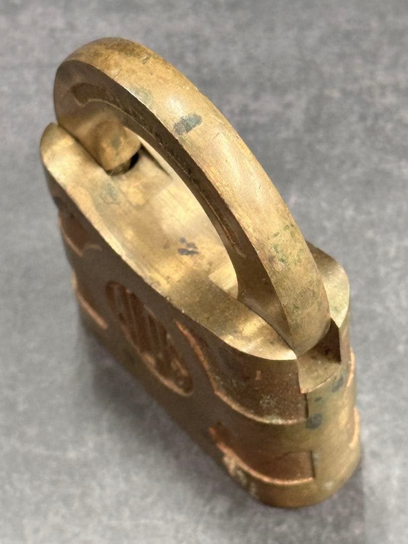 【⭐️稀少❣️早い者勝ち⭐️】ALPS社製　ヴィンテージ　南京錠　パドロック