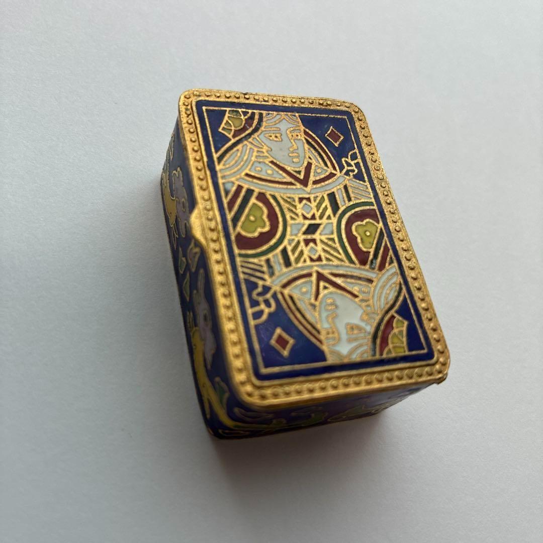 ◎ 超レア　希少　ヴィンテージ　小物入れケース　トランプ柄