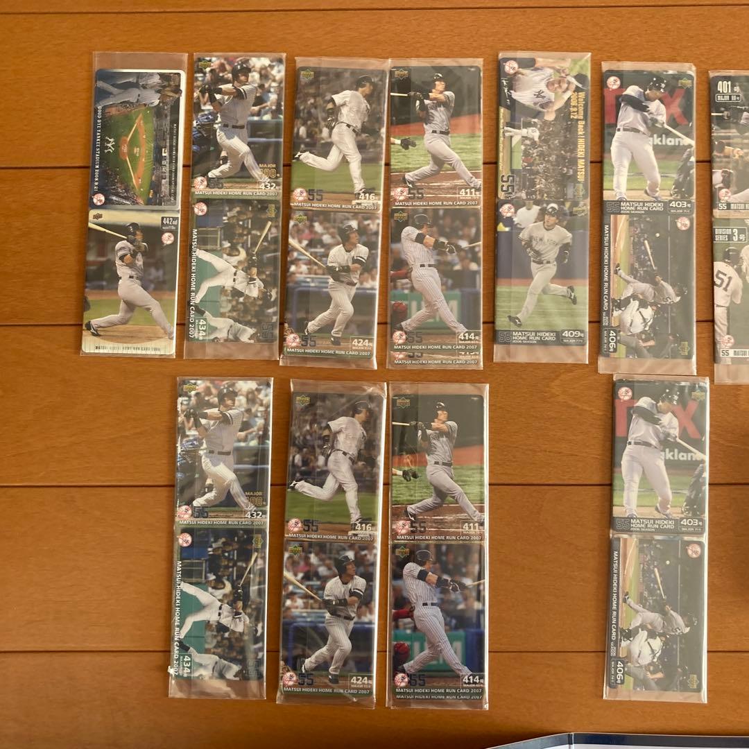 松井秀喜ホームランカード　ヤンキース時代