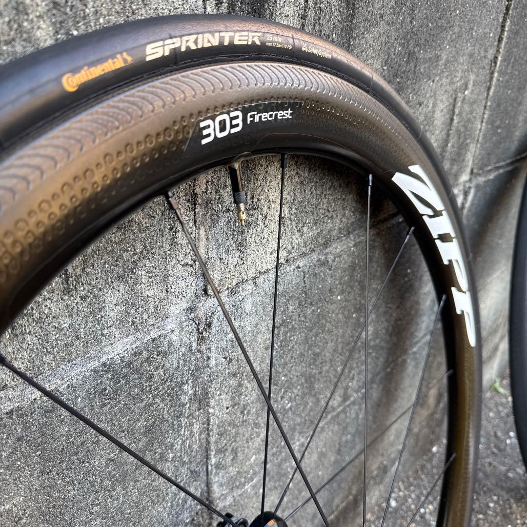 ZIPP303 Firecrest 旧ロゴ ジップ カーボンホイール