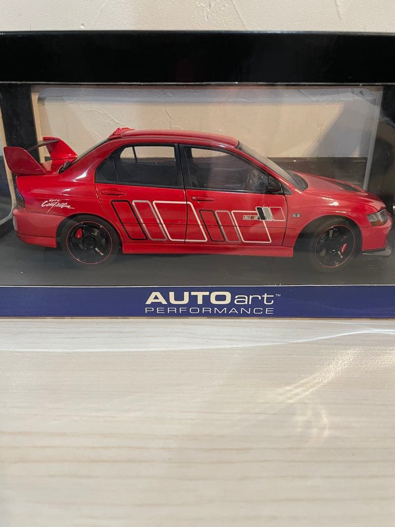 【希少】オートアート 1/18 三菱 ランサーエボリューション　Ⅸ ラリーアート