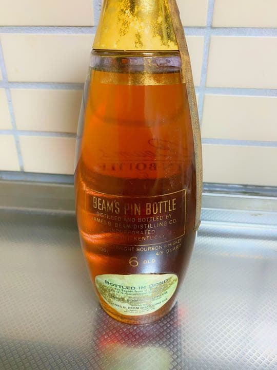 【希少ウィスキー】ビームス　ピン　オールドボトル 6years