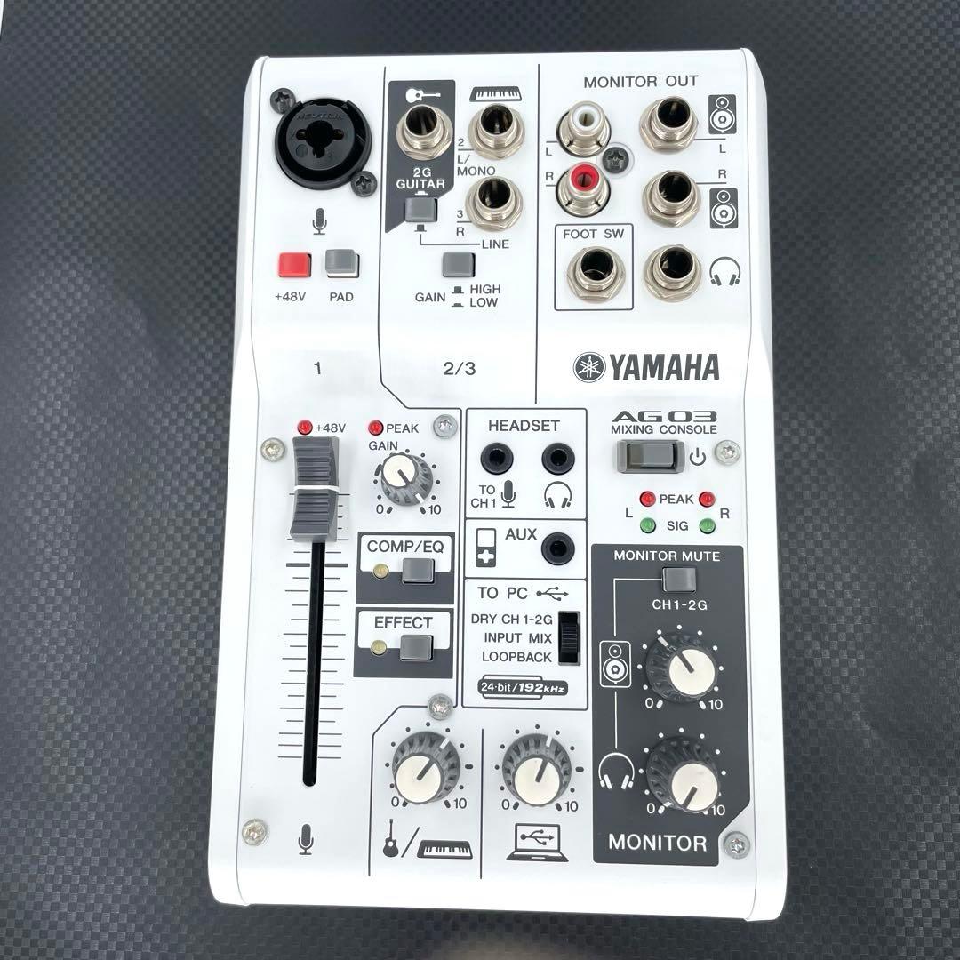 YAMAHA AG03 オーディオインターフェイス コード欠品
