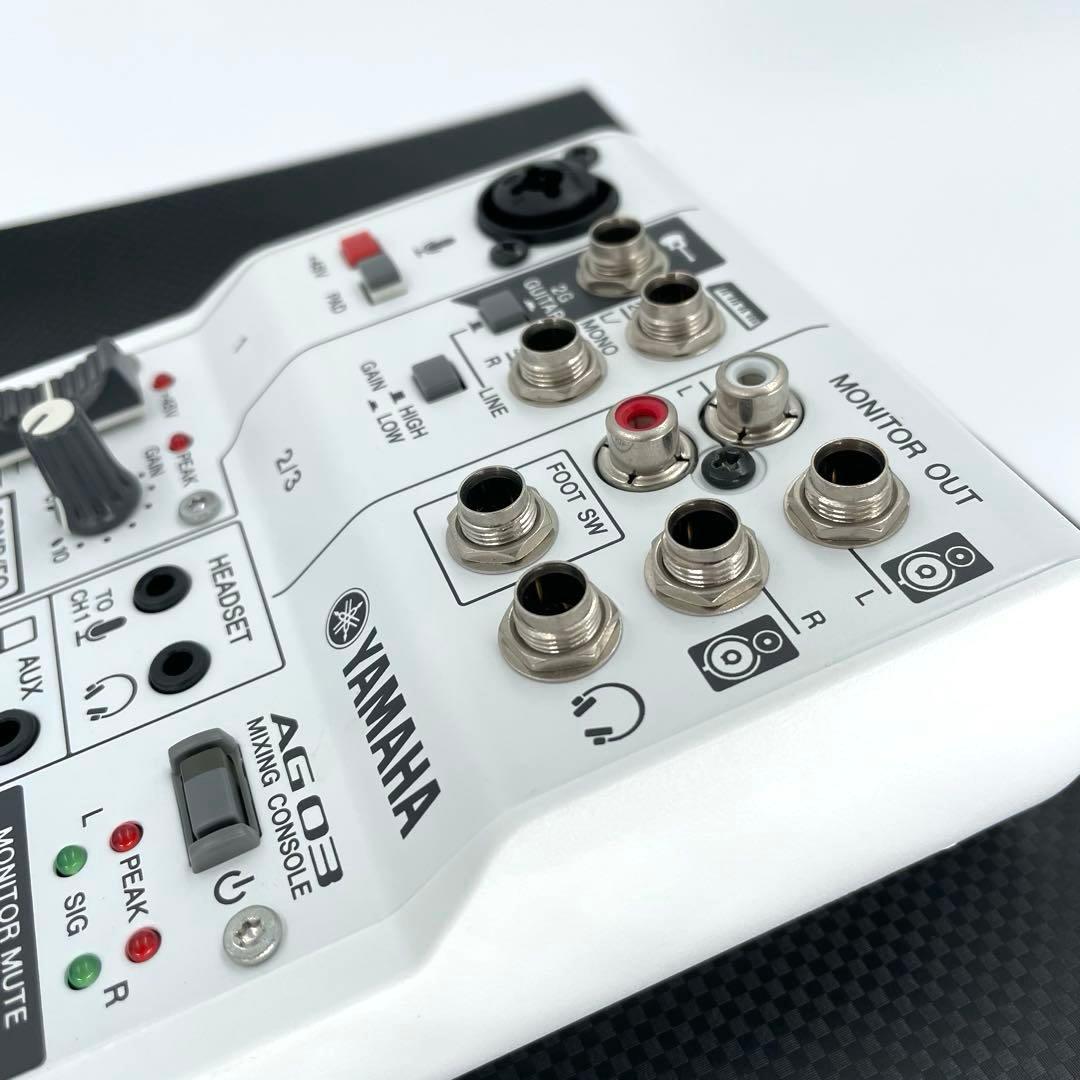YAMAHA AG03 オーディオインターフェイス コード欠品
