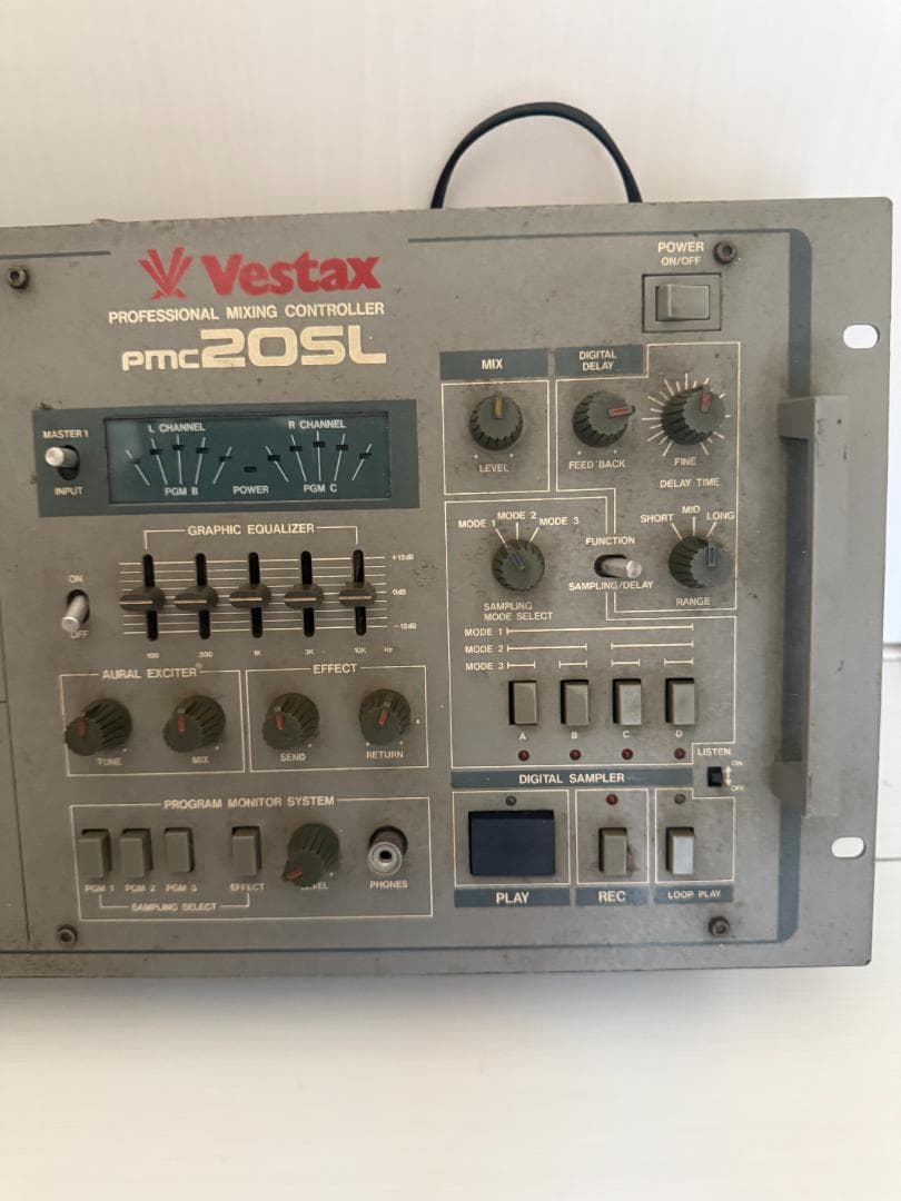Vestax pmc-20SL DJ KRUSH 愛用 名機
