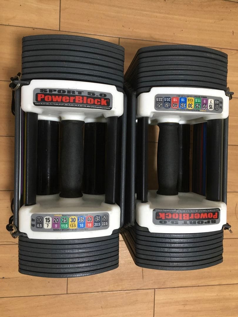 ②POWERBLOCK SPORT5.0パワーブロック ダンベル 23Kg×1個