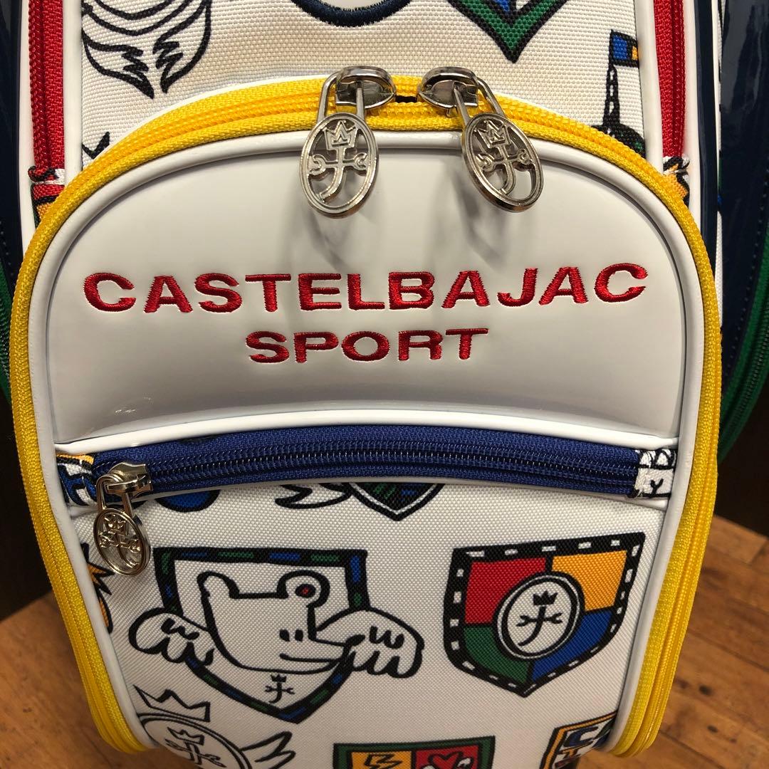 【新品】CASTELBAJAC CBC034 キャディバッグ ホワイト