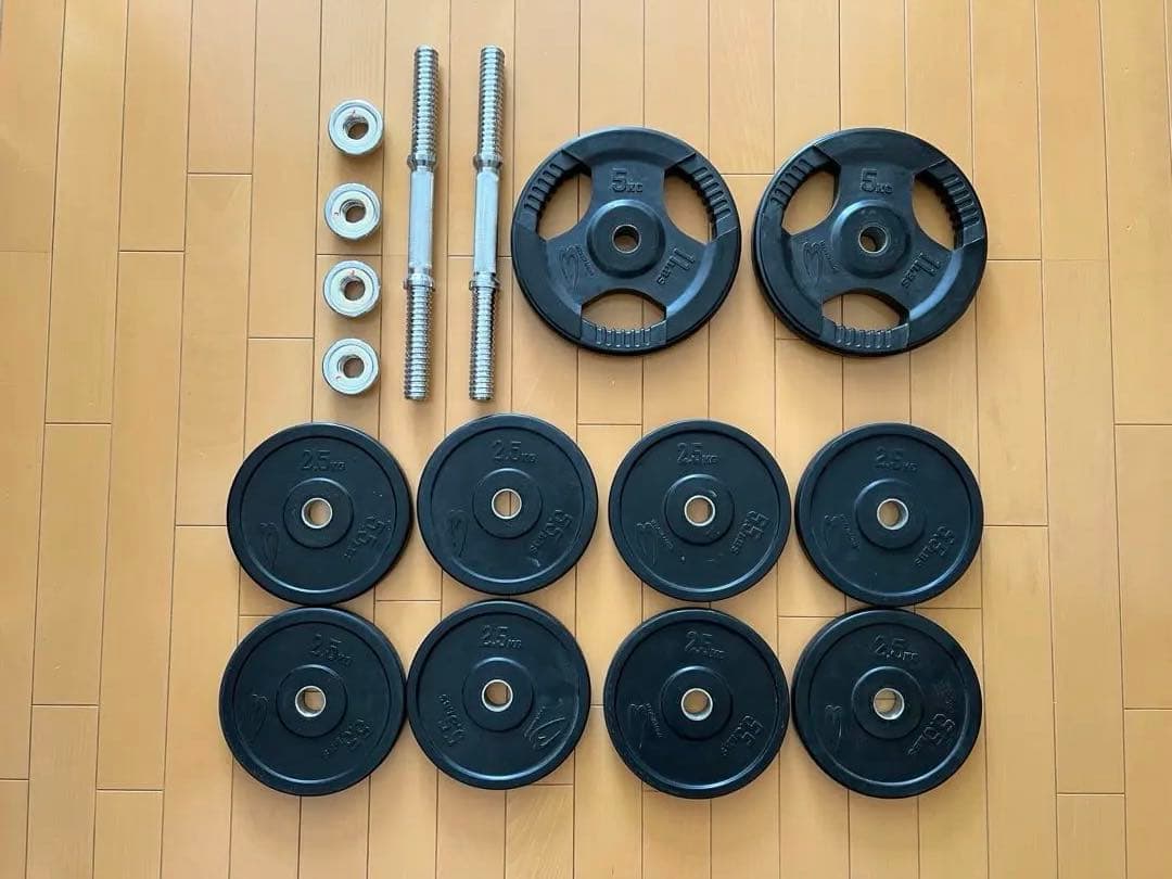 専用出品【BODY MAKER】ラバーダンベルセット28mm たのめる便