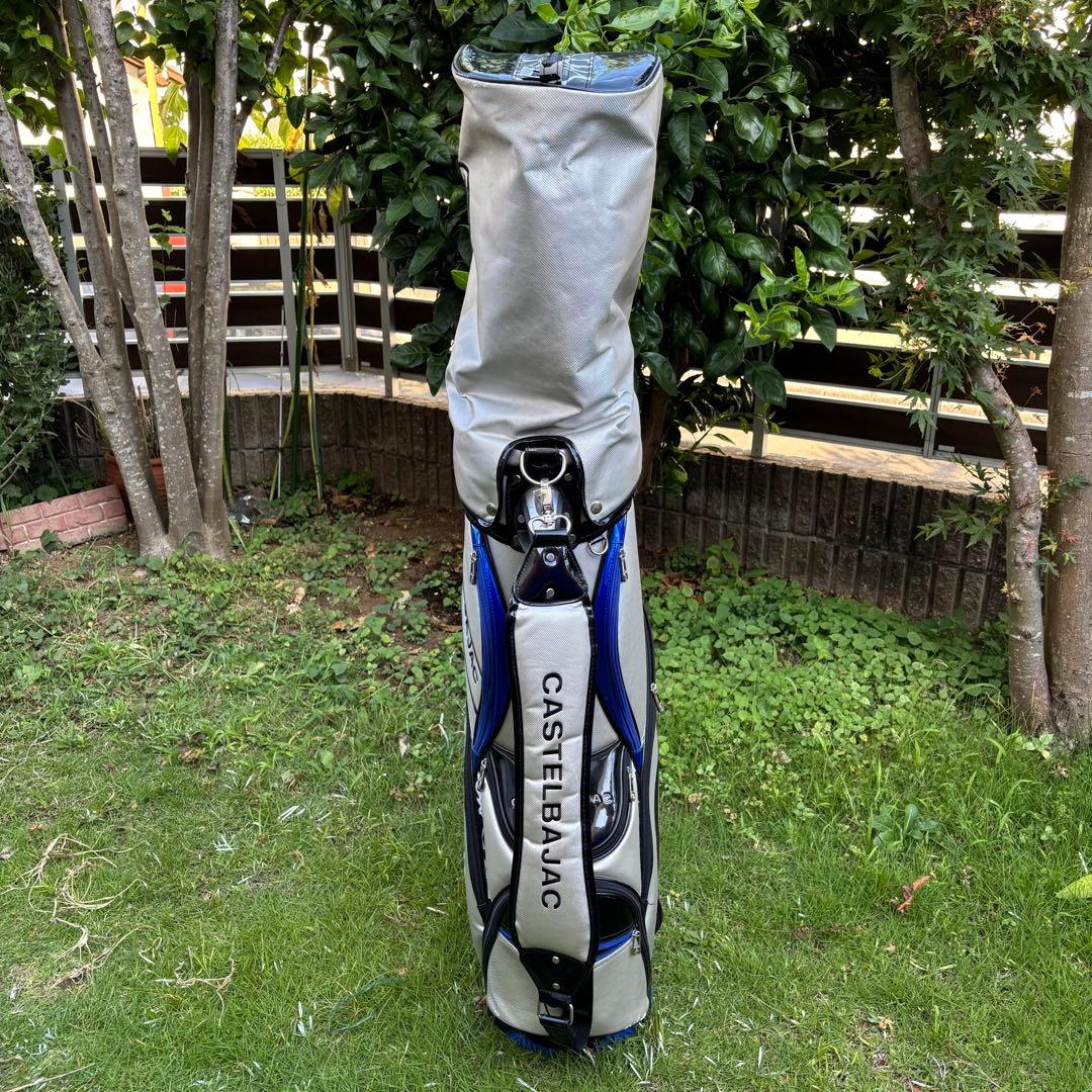 CASTELBAJAC カステルバジャック キャディバッグ シルバー おしゃれ