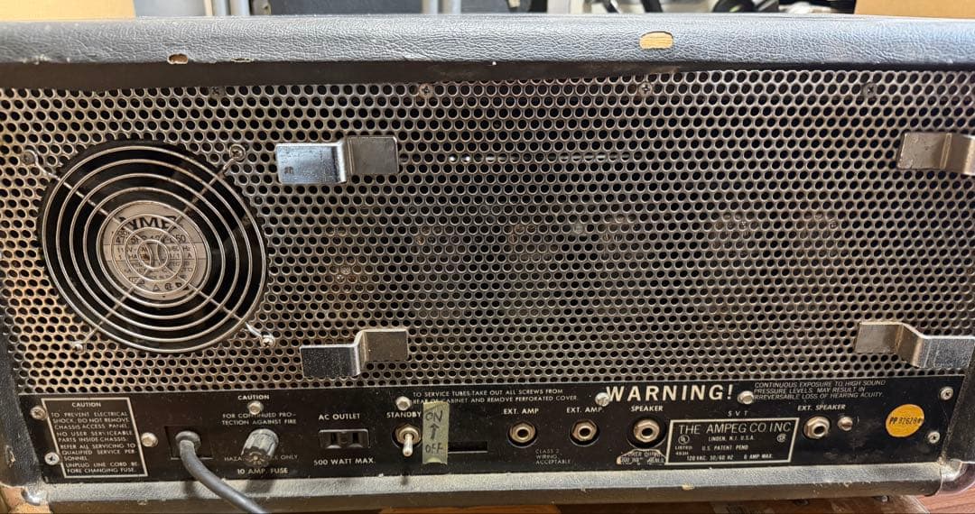 Ampeg SVT ヴィンテージ 1969 ベース用アンプ アンペグ