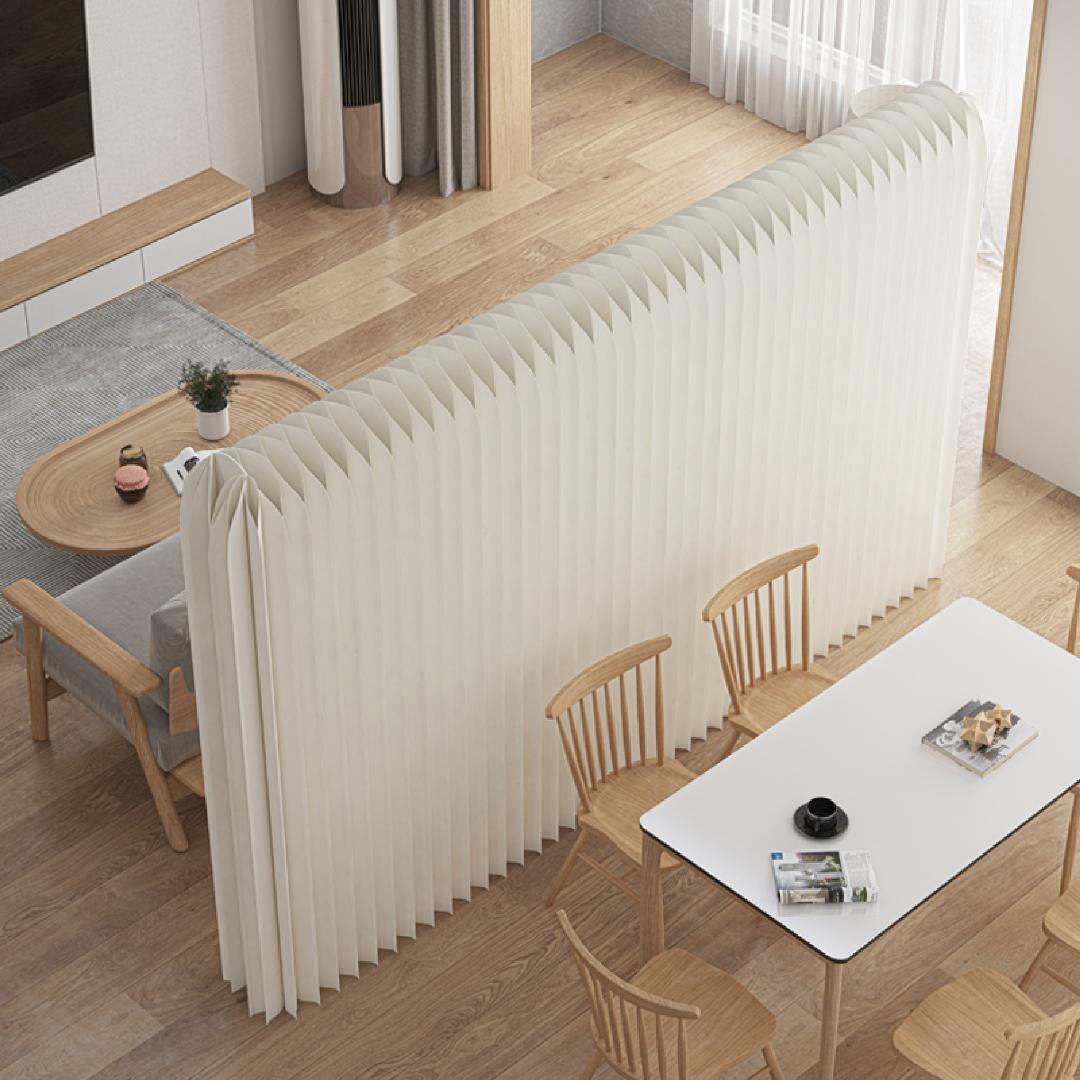 パーテーション間仕切り折り畳み式高さ2.2ｍ長さ1-2ｍ組立不要ついたて目隠し