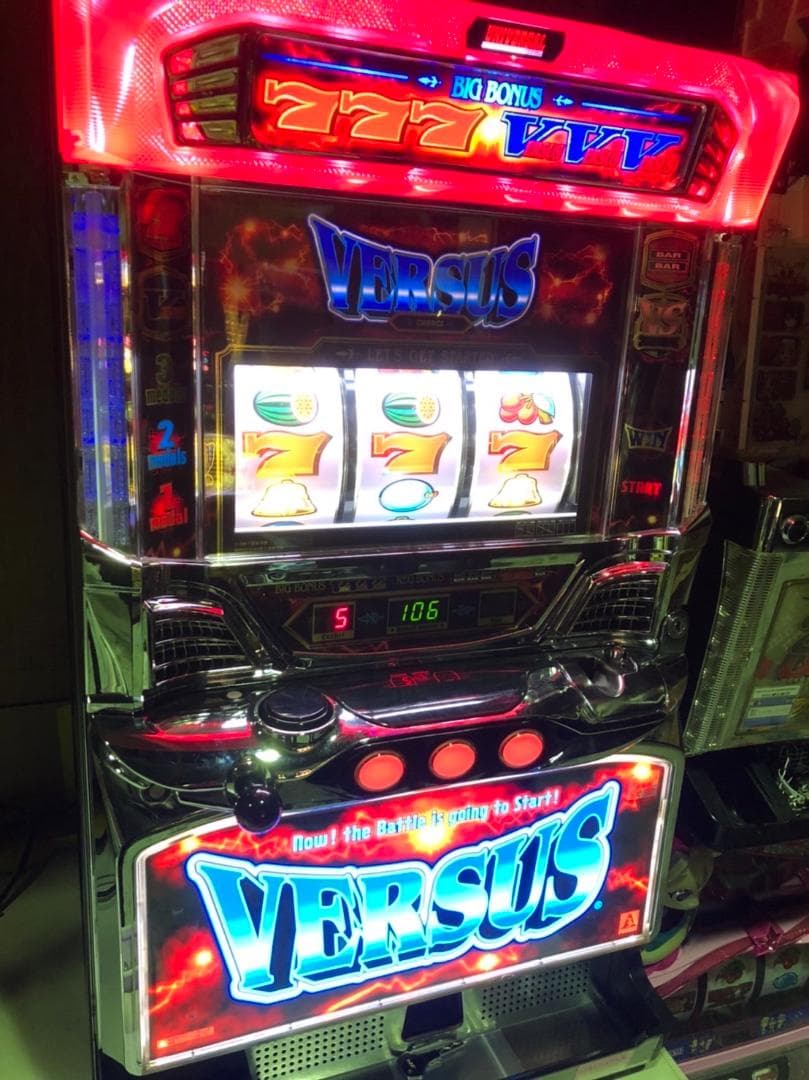 パチスロ実機　バーサスSE　不要機ボリューム調整付