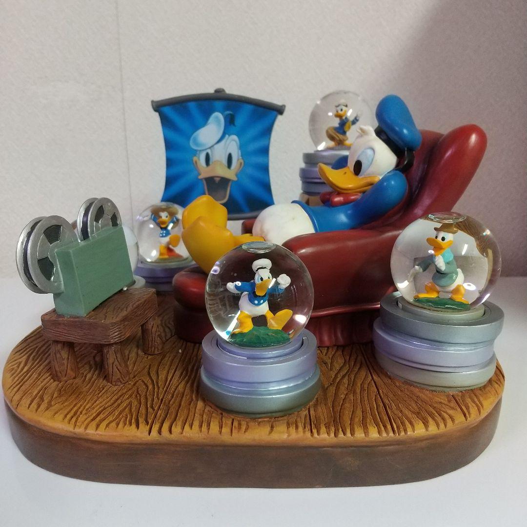 ドナルド スル―ザイヤ―フィギュア ミニスノーグローブ 生産終了品 レア