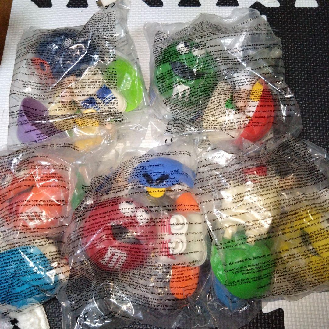 M&M’sフィギュア5体セット マック海外2002年レア