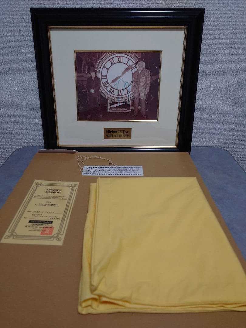 バック・トゥ・ザ・フューチャー マイケル・J・フォックス サイン