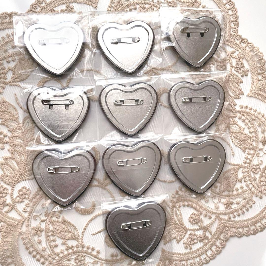 悪魔執事と黒い猫 あくねこ ベリアン ハート缶バッジ 10点セット