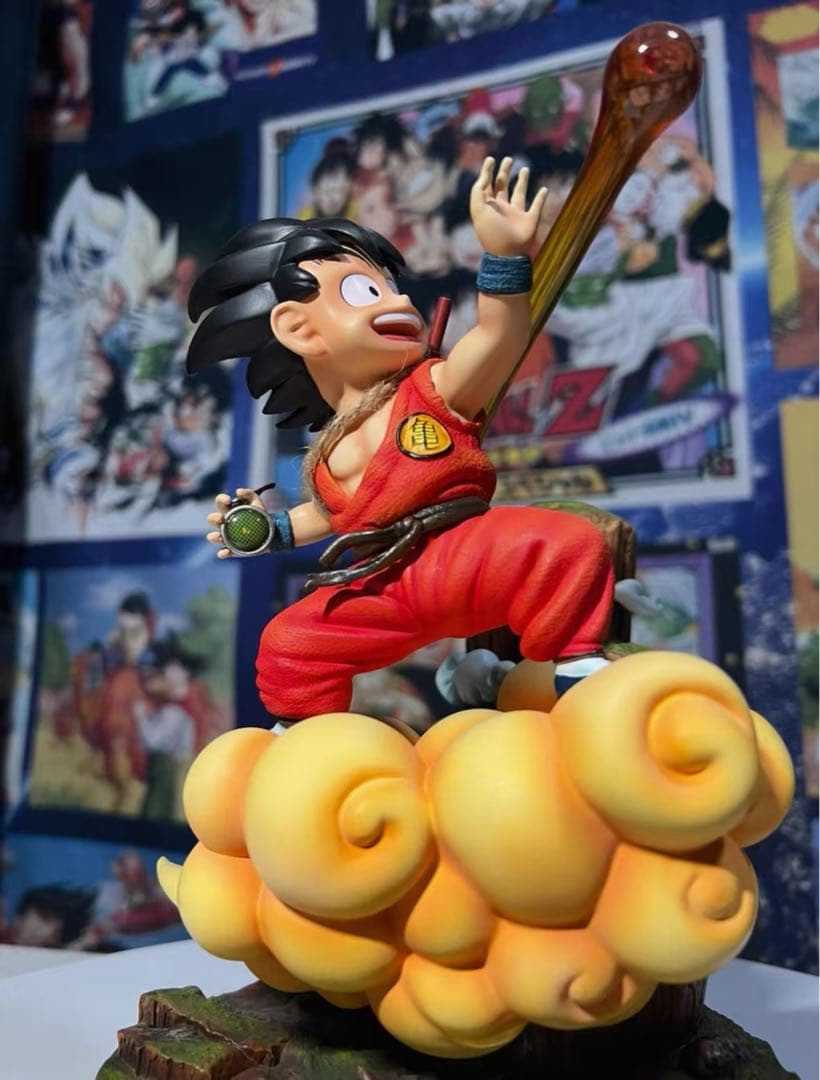 ドラゴンボール 孫悟空 ガレキ ガレージキット スタチューX③④⑨