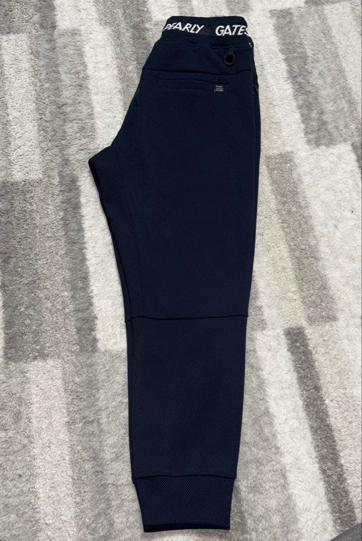 パーリーゲイツ ジョガーパンツ　ゴルフパンツ1(M) レディース　ネイビー系