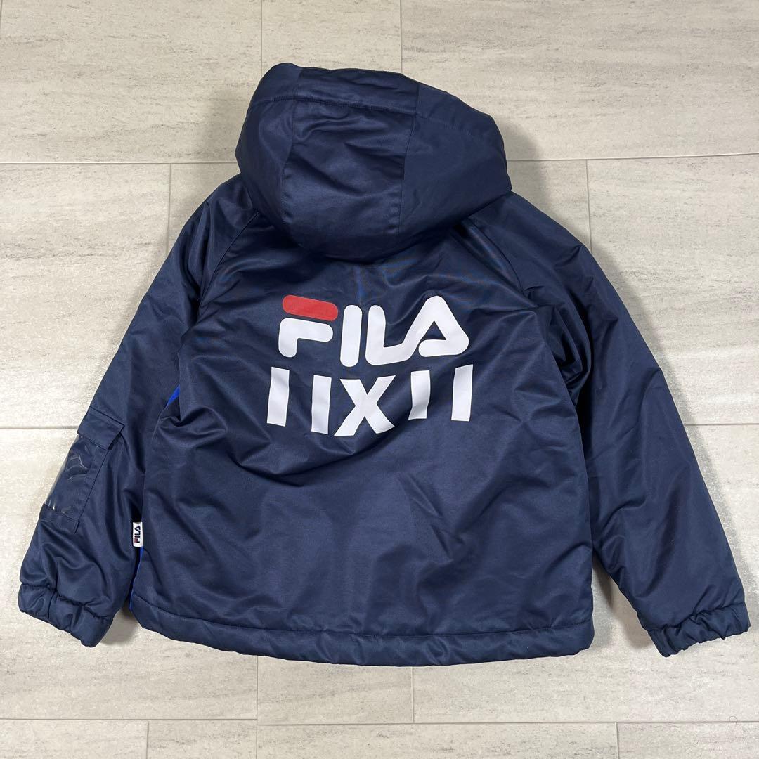 未使用 FILA スキーウェア 130 120 スノーウェア 男の子 ウエア上下