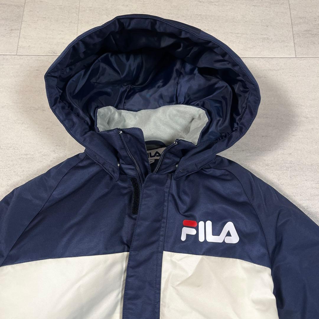 未使用 FILA スキーウェア 130 120 スノーウェア 男の子 ウエア上下