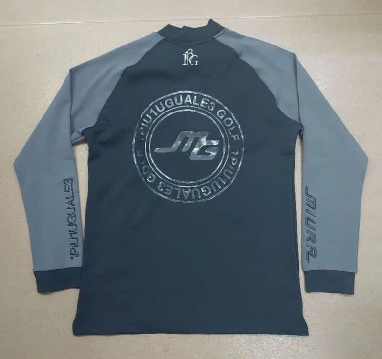 1PIU1UGUALE3 GOLF 三浦技研 ロングスリーブ モックネック Ⅴ