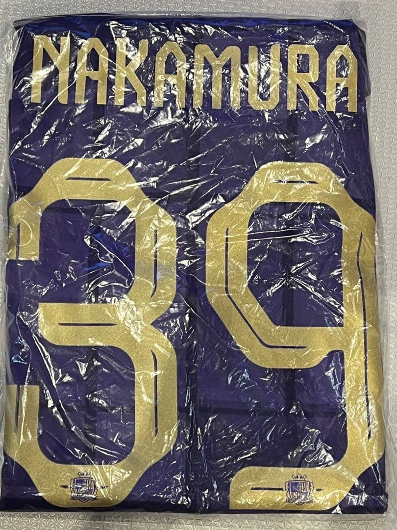 超*）様 【未使用】サンフレッチェ広島ACL限定ユニフォーム　39中村草太　ゴー