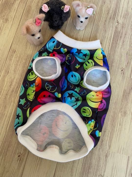 犬服 タンクトップ(M)  ꒡̈⃝Lily꒡̈⃝ハンドメイド