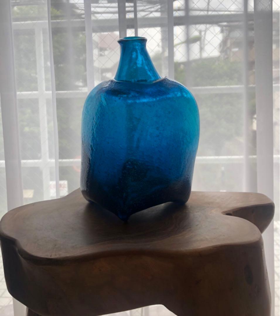 横山秀樹　大瓶　青