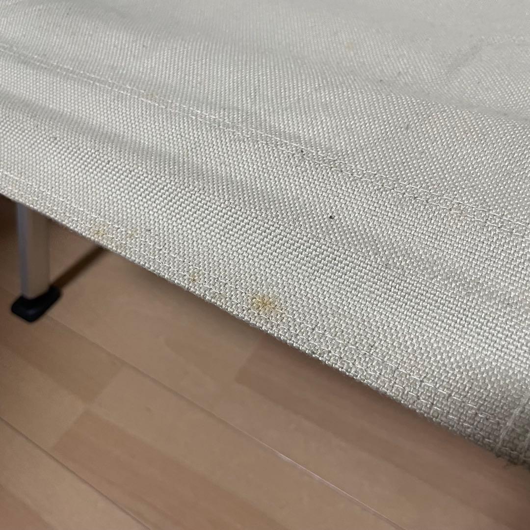 【限定品】【値下不可】スノーピーク ローチェア30 アイボリー サイドポケット付